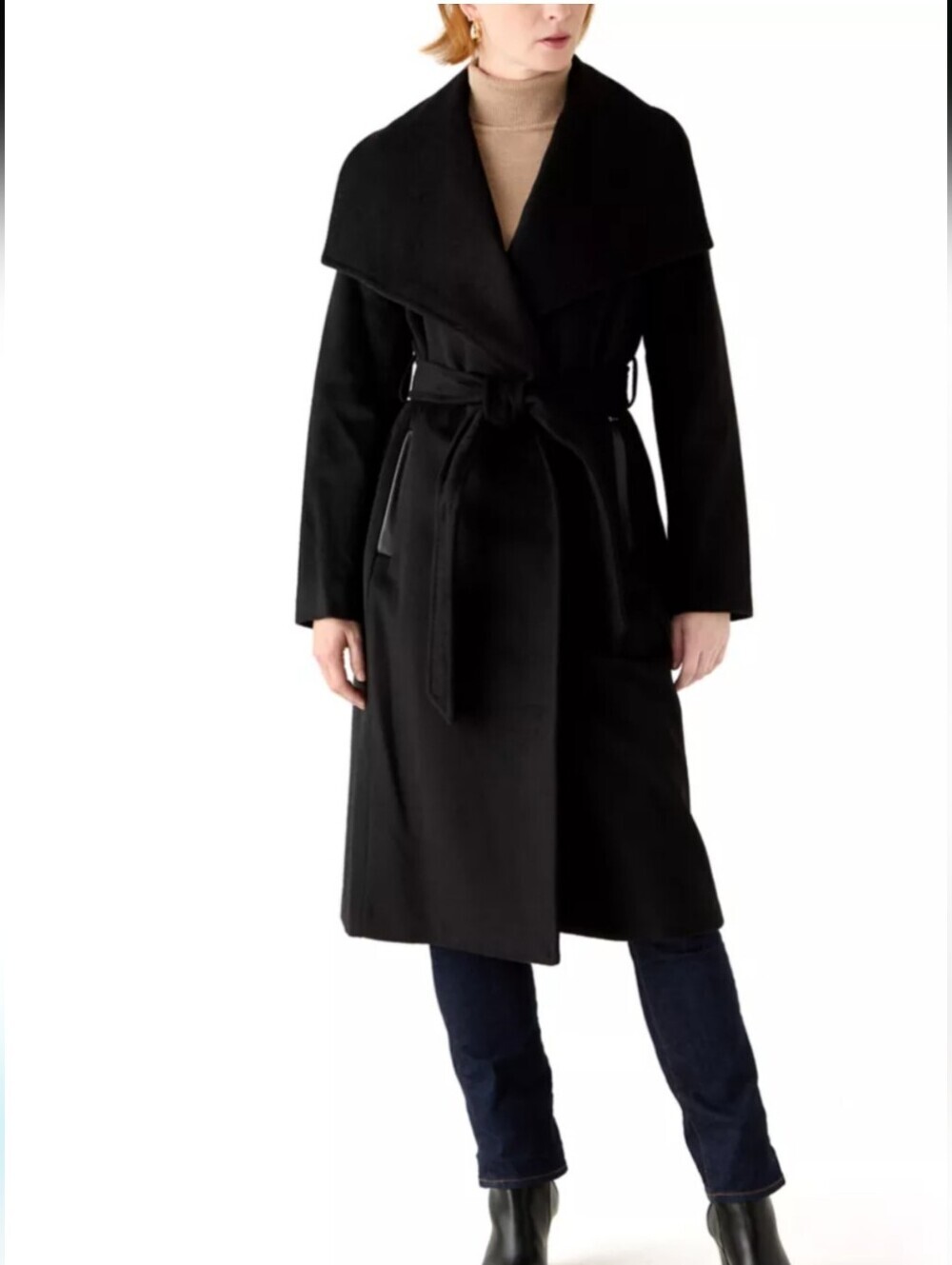 Michael Kors Black Wool Coat *XL * NWT